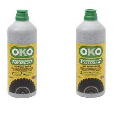 two bottles of Off Road Oko Puncture Free