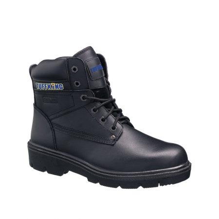 This image shows the Tuffking Regal Safety boot with padded collar and tongue