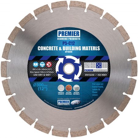 Premier Diamond Products P5-C12 Diamond Blade.